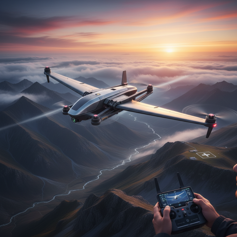 Folding Wing Drone Tips for Better Flight Performance?