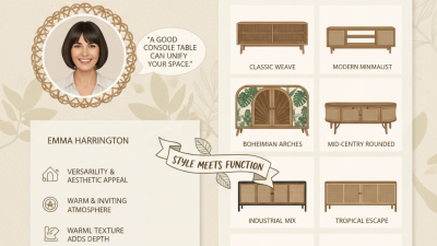 Top 10 Rattan Tv Console Table Designs You Should Consider?