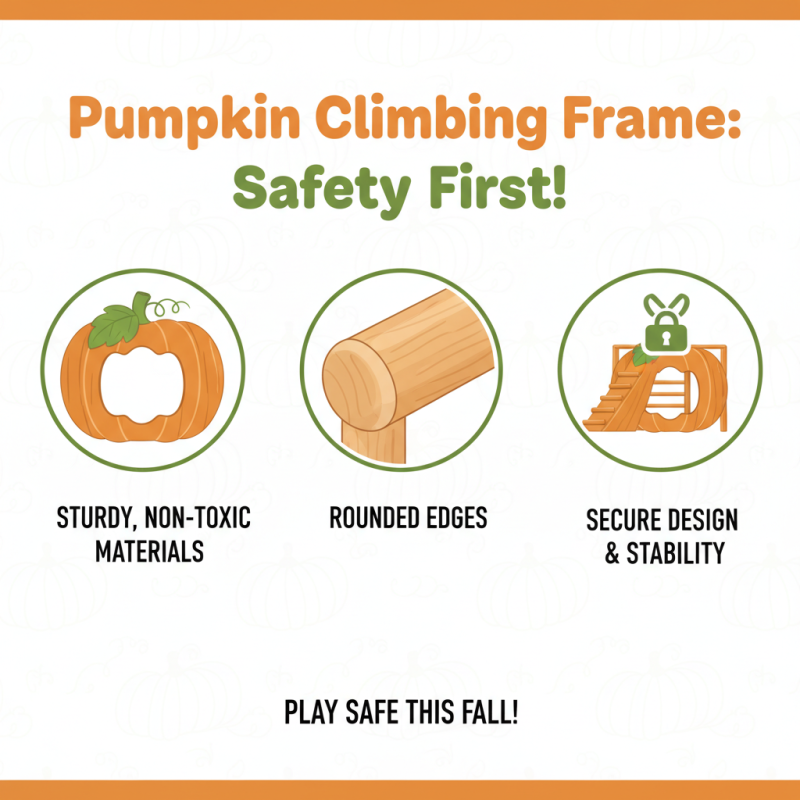 Top 5 Tips for Choosing a Pumpkin Climbing Frame?