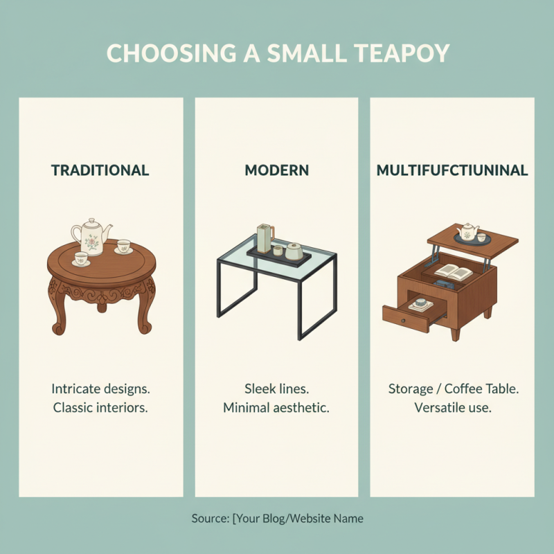 Small Teapoy Tips for Choosing the Perfect Design and Size?