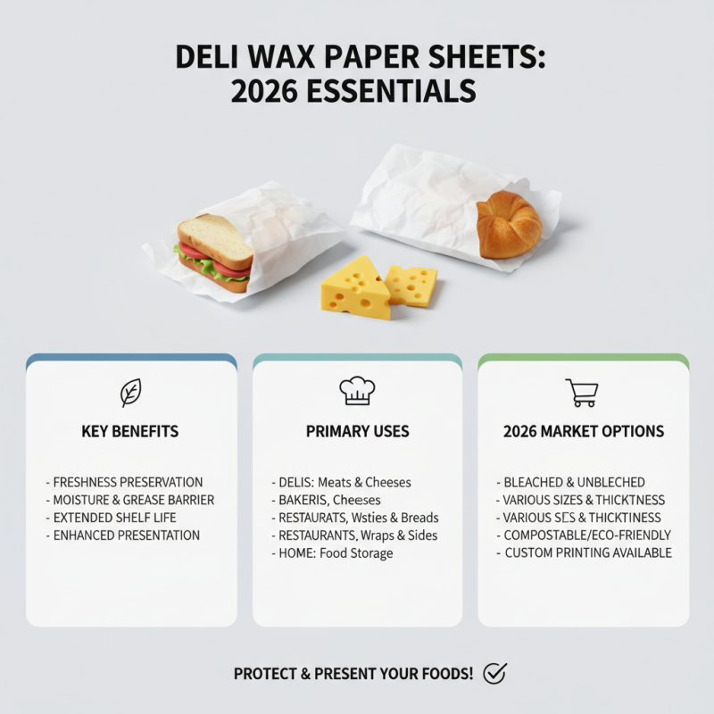 2026 Top Deli Wax Paper Sheet Options for Your Fresh Food Needs