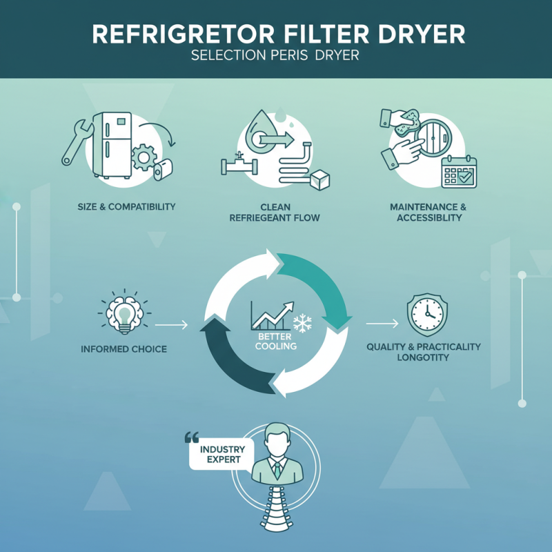 Top Essential Tips for Choosing a Refrigerator Filter Dryer for Your Home