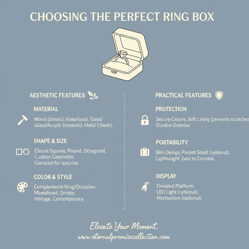 How to Choose the Perfect Ring Box for Your Engagement or Wedding?