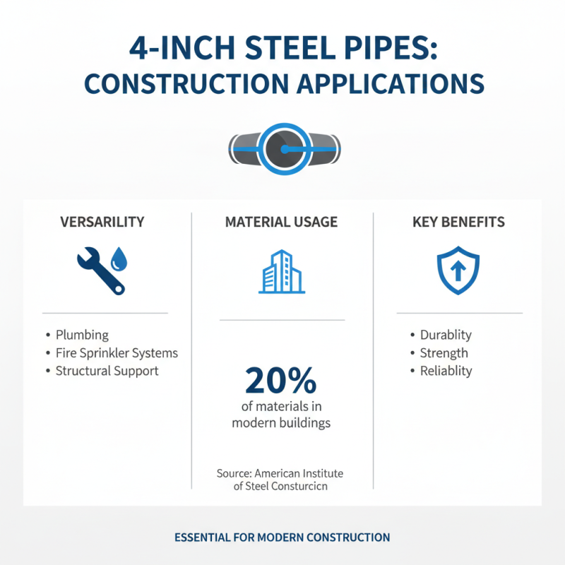 Why Choose 4 Inch Steel Pipe for Your Construction Needs?