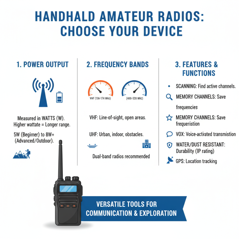 How to Choose the Best Handheld Amateur Radio for Beginners?