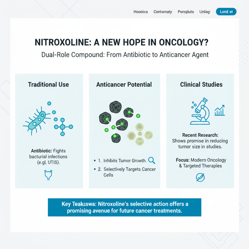 How to Use Nitroxoline as an Anticancer Agent?