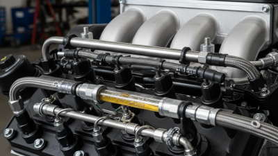 What is a fuel line assembly and how does it work?