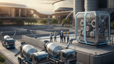 2026 Top Industrial Cement Mixer Trends You Should Know?
