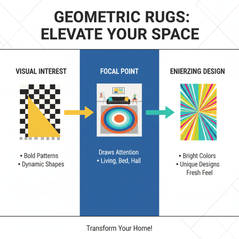 What are the Benefits of Using Geometric Rugs in Home Decor?
