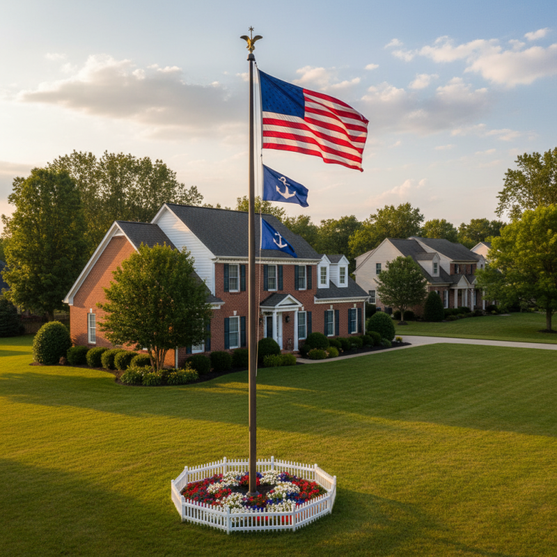 How to Choose the Best Flag Pole for Your House?