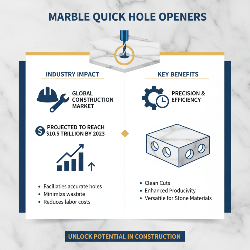 What is a Marble Quick Hole Opener and How Does It Work?