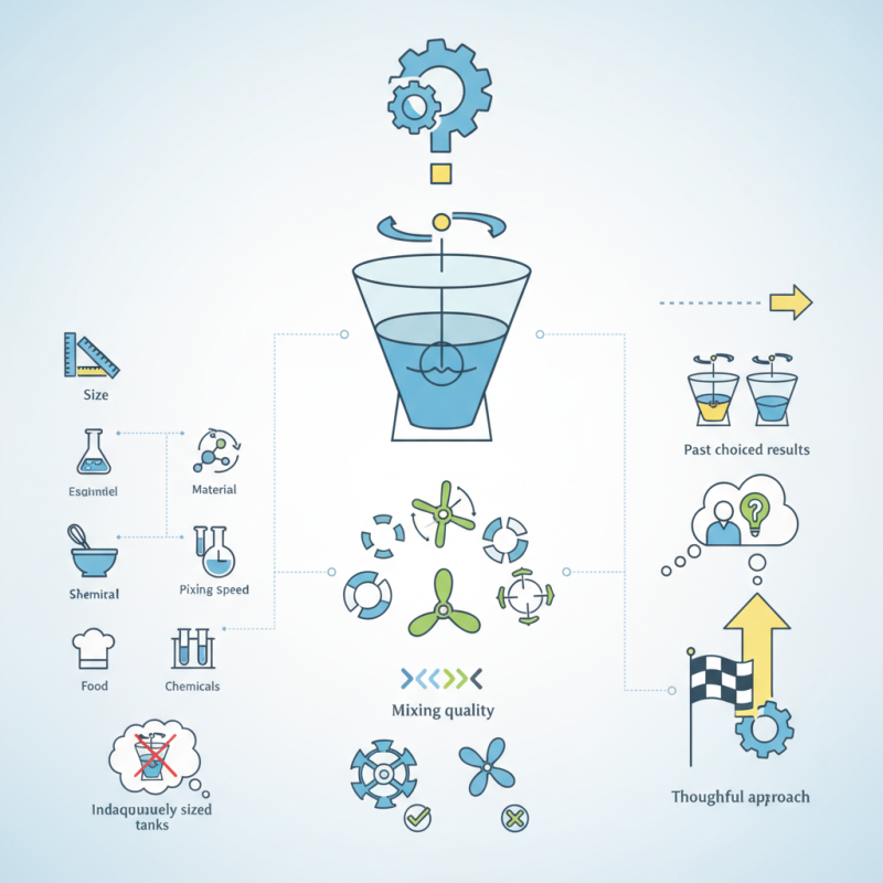 How to Choose the Right Agitator Mixer Tank for Your Needs?