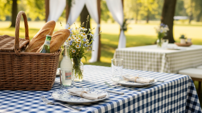 How to Choose the Perfect Gingham Tablecloth for Your Event?