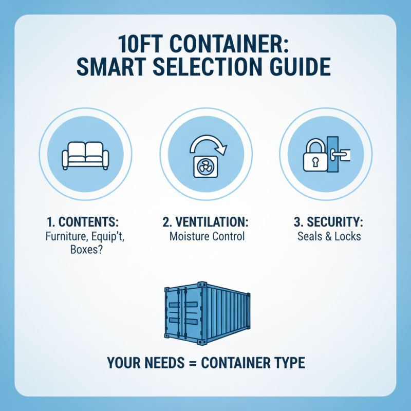 Why Choose a 10ft Container for Your Storage and Shipping Needs?