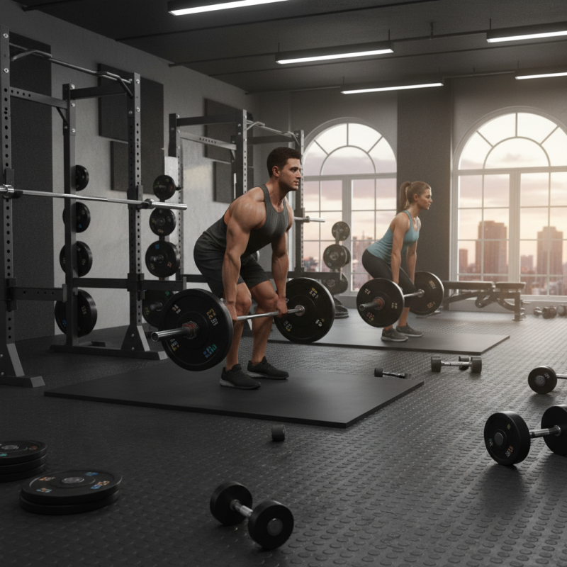 What Are the Benefits of Weight Floor Mats for Your Gym?