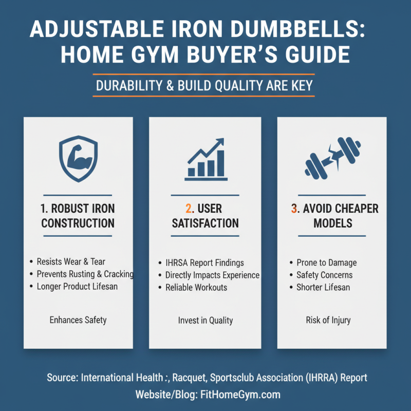 How to Choose the Best Adjustable Iron Dumbbell Set for Your Home Gym?