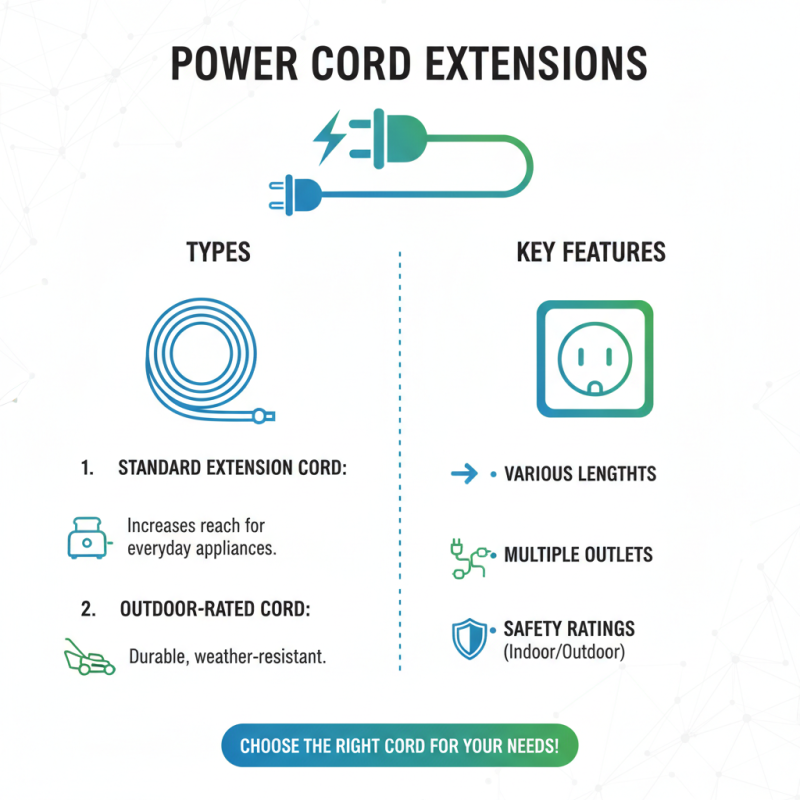 2026 Top Power Cord Extension Types You Need to Know?