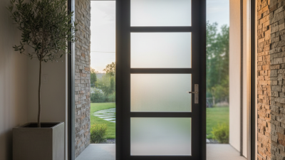 How to Choose the Best Exterior Doors with Glass for Your Home?