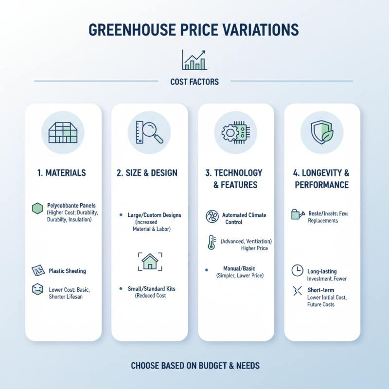 Why Does Growspan Greenhouse Cost Vary for Different Models?