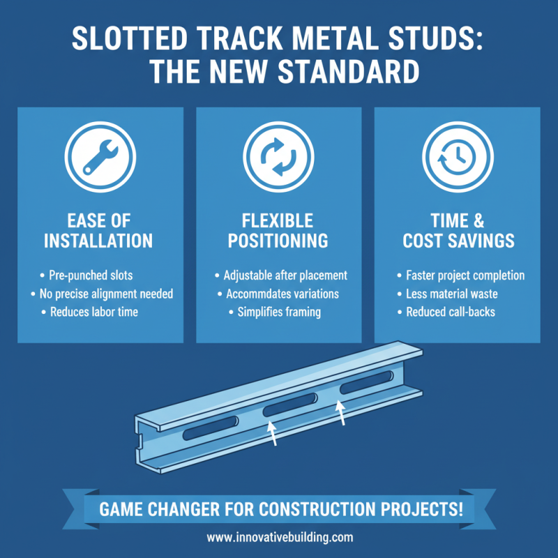 Top 10 Benefits of Using Slotted Track Metal Studs for Your Projects