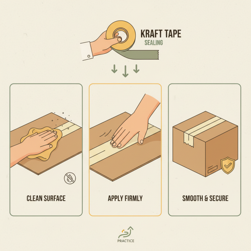 How to Use Kraft Tape for Perfect Sealing Techniques?