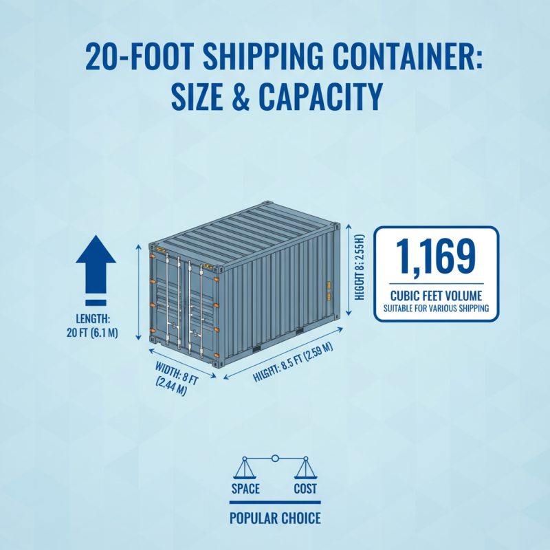 Why Choose a 20 Ft Container for Your Shipping Needs?