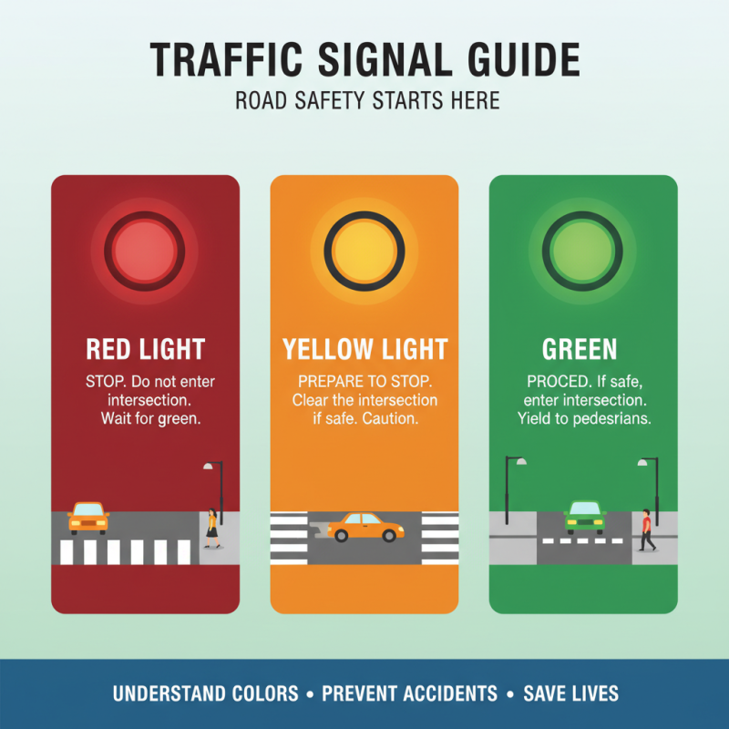 How to Understand Traffic Signal Colors and Their Meanings?