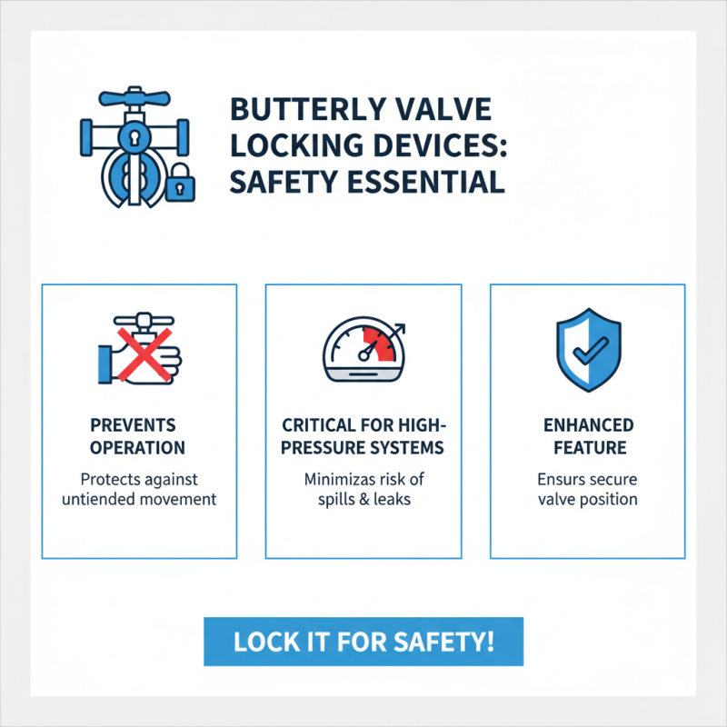 Why Choose a Butterfly Valve With Locking Device for Safety?