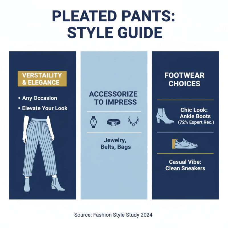 How to Style Pleats Pants for Any Occasion?