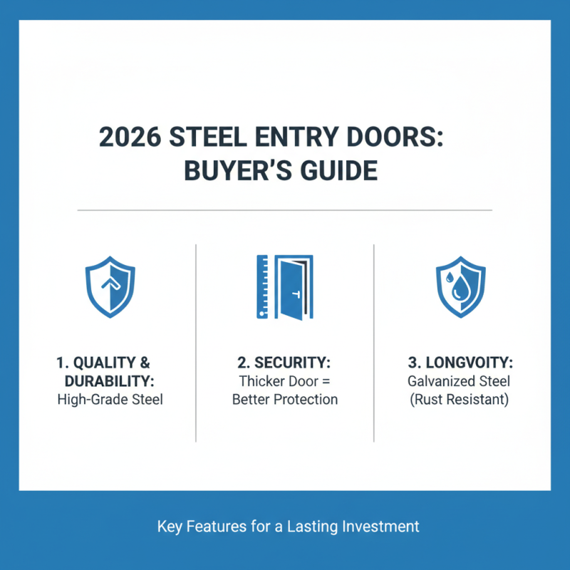 2026 Best Steel Entry Doors What to Look For?