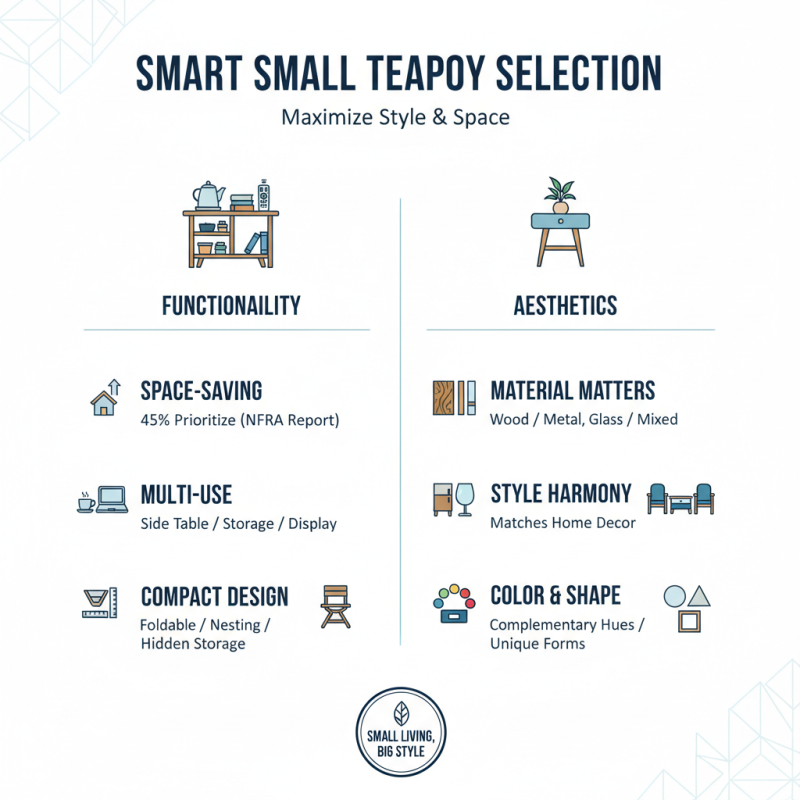 Small Teapoy Tips for Choosing the Perfect Design and Size?