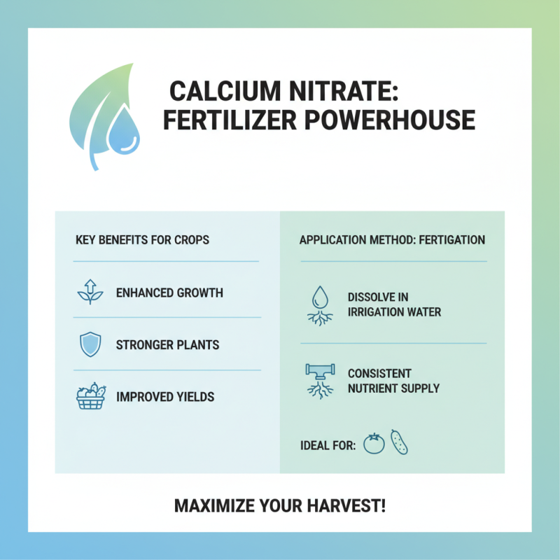 Top 10 Benefits of Calcium Nitrate As Fertilizer You Should Know?