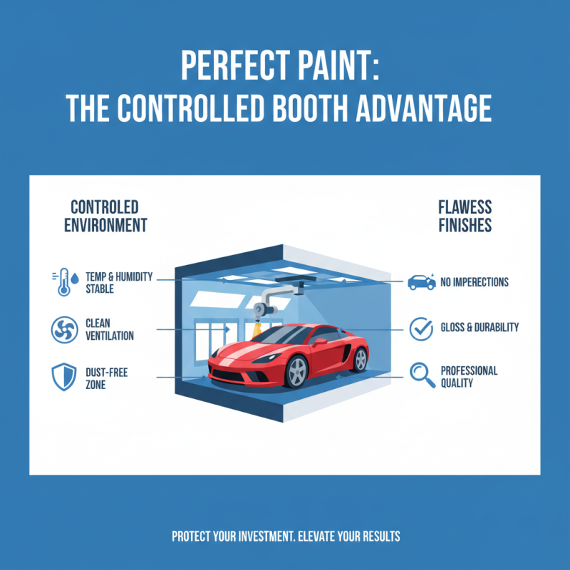 Why You Need a Car Paint Booth for Professional Quality Finishes?