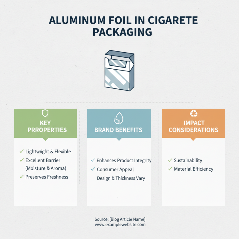 Best Aluminium Foil for Cigarette Packaging Options?