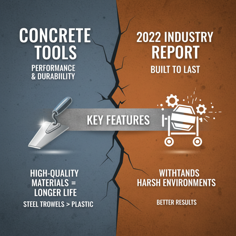 2026 How to Choose the Best Concrete Tools for Your Project?