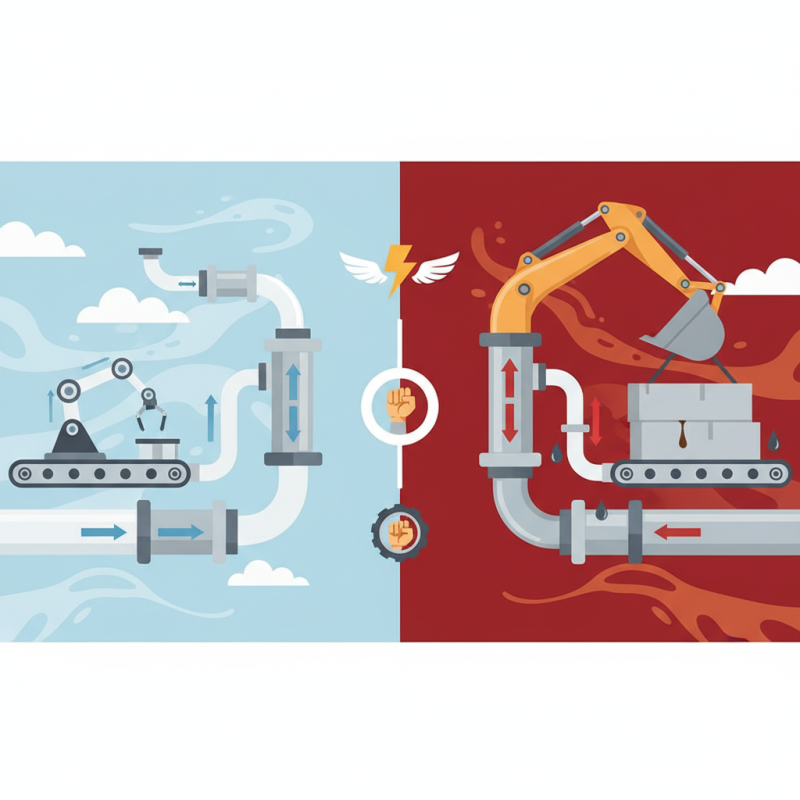 Top Differences Between Pneumatic and Hydraulic Systems?