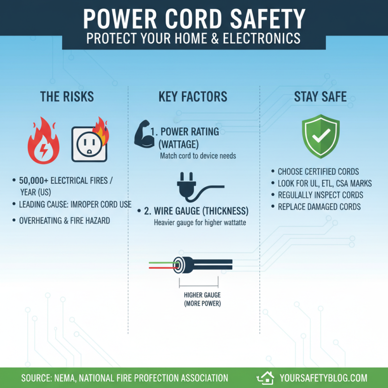 How to Choose the Right Power Cords for Your Devices?