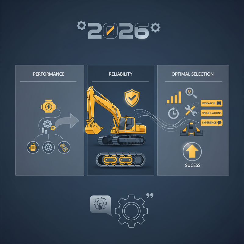 2026 Best Excavator Parts for Optimal Performance and Reliability?