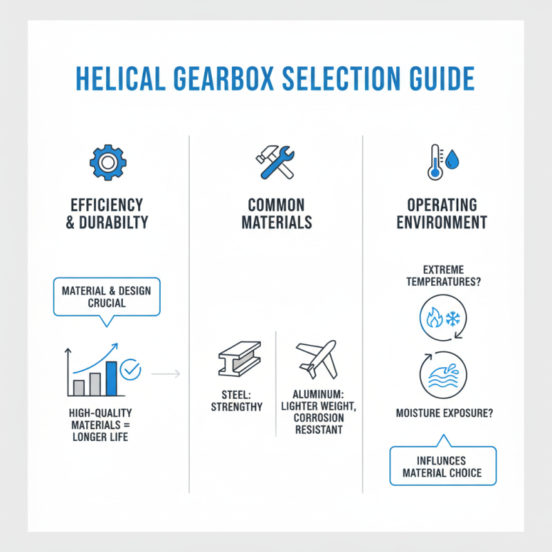 How to Choose the Right Helical Gearbox for Your Application?