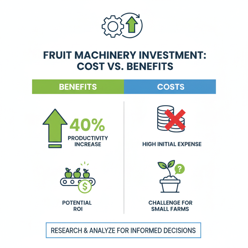 How to Choose the Right Fruit Machinery for Your Business Needs?