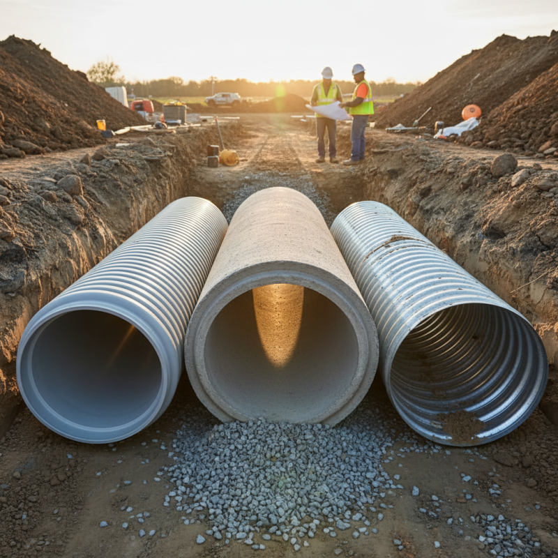 Best Storm Drain Pipe Options for 2026 What to Choose?