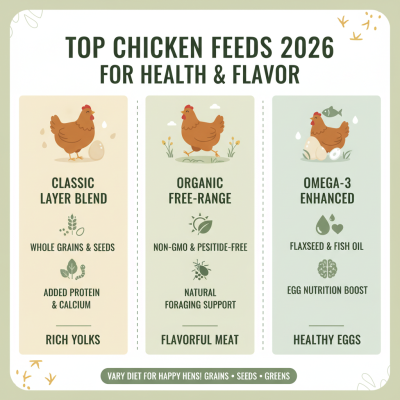 2026 Top Chicken Food Varieties for Health and Flavor Choices?