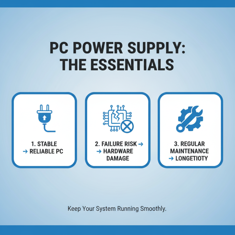 Why Do You Need a Reliable PC Power Supply?