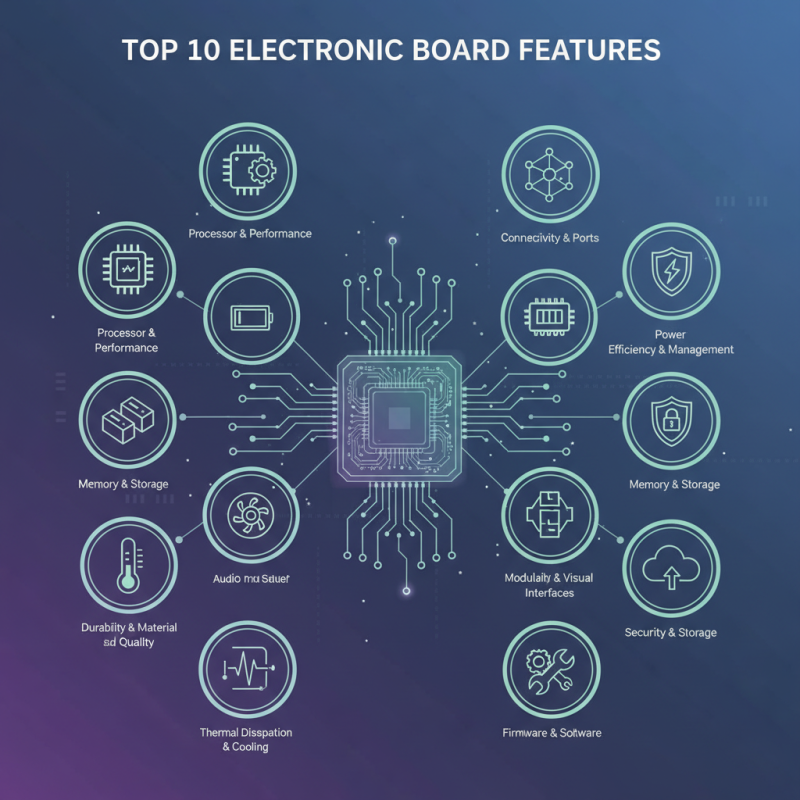 Top 10 Electronic Board Features You Need to Know?