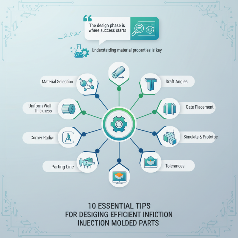 10 Essential Tips for Designing Efficient Injection Molded Parts