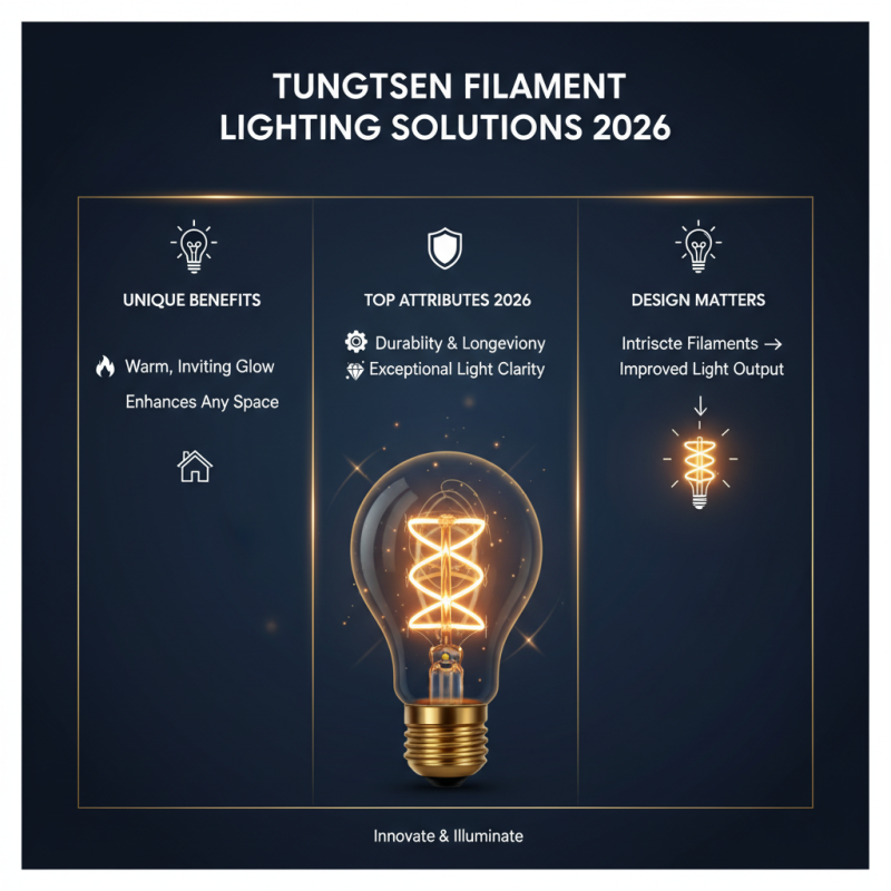 2026 Best Tungsten Filament Options for Superior Lighting Solutions?