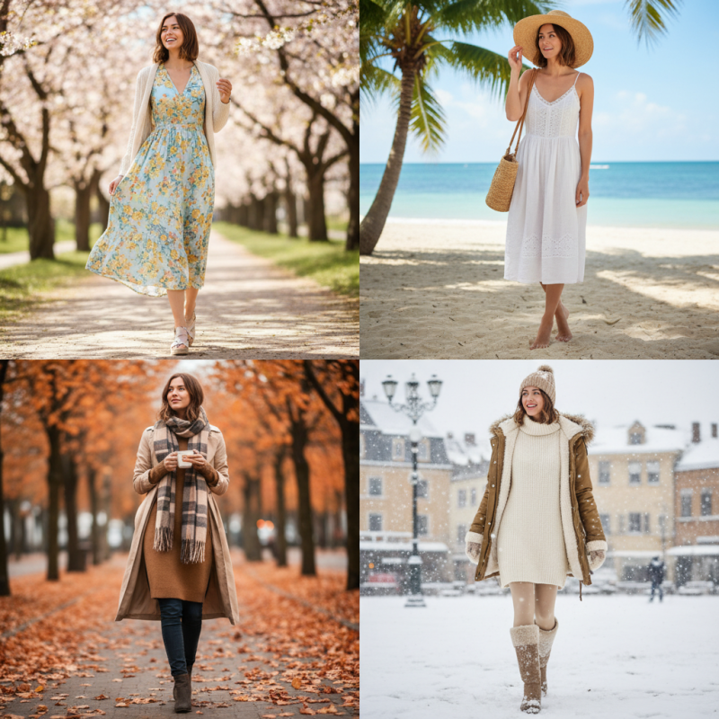 How to Embrace Casual Dress Style for Women in Every Season?