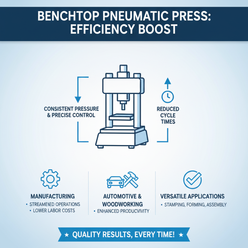 How to Use a Benchtop Pneumatic Press for Efficient Projects?