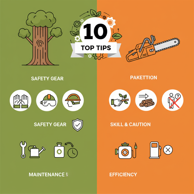Top 10 Tips for Using a 40.2cc Gasoline Chain Saw?