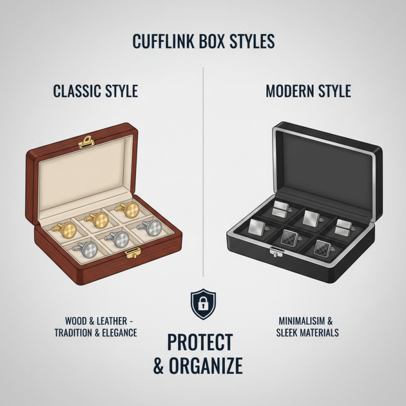 Top Cufflink Box Styles for Every Gentleman to Elevate Their Accessories?